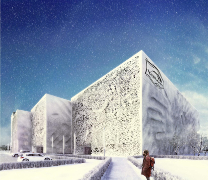 The architectural concept for the reconstruction of the Baking Factory «Prostor» in Moscow