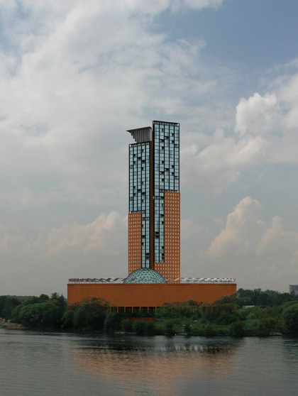 High-rise complex on Leningradskoye highway