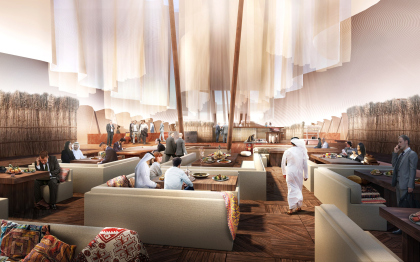 Qatar restaurant pavillon