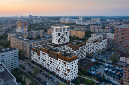 Квартал с урбан-виллами в Екатеринбурге