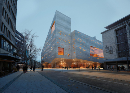 Оперный театр в Дюссельдорфе – новое здание Оперный театр в Дюссельдорфе – новое здание