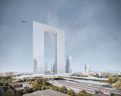 Многофункциональный комплекс ТПУ Фили. Конкурсный проект. Версия АМ Алексея Ильина Многофункциональный комплекс ТПУ Фили. Конкурсный проект. Версия АМ Алексея Ильина