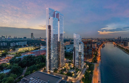 Башни на Новоданиловской набережной Башни на Новоданиловской набережной