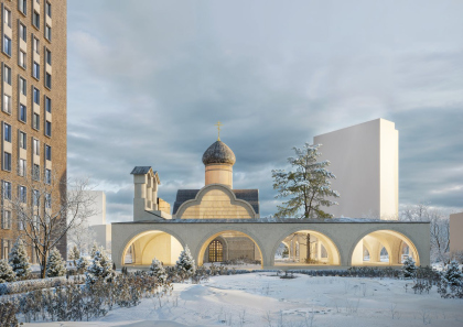 Конкурсный проект православного храма Конкурсный проект православного храма