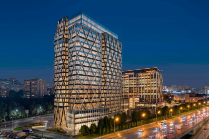 Проект общественно-делового комплекса у станции метро «Ботанический Сад» / IND Проект общественно-делового комплекса у станции метро «Ботанический Сад» / IND