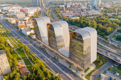 Проект общественно-делового комплекса у станции метро «Ботанический Сад» / UNK Проект общественно-делового комплекса у станции метро «Ботанический Сад» / UNK