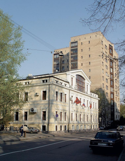Реконструкция административного здания на Спиридоновке