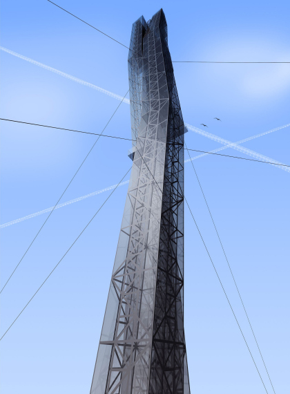 &#147;Vostochny&#148; spaceport television tower