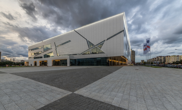 Sports complex of SKA hockey club. Implementation, 2016  A.Len Architectural Bureau Copyright:  A-Len