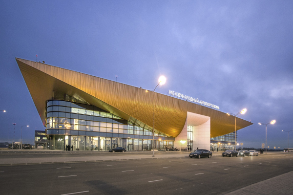 Новый пассажирский терминал аэропорта в Перми  © Андрей Асадов