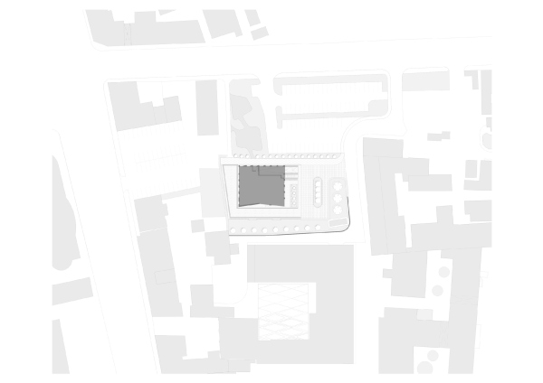 “Maison Rouge” residential complex. Location plan Copyright:  ADM