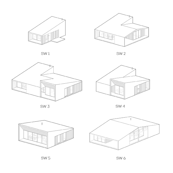 The concept of quick-mount country houses SWIDOM Copyright:  MAParchitects