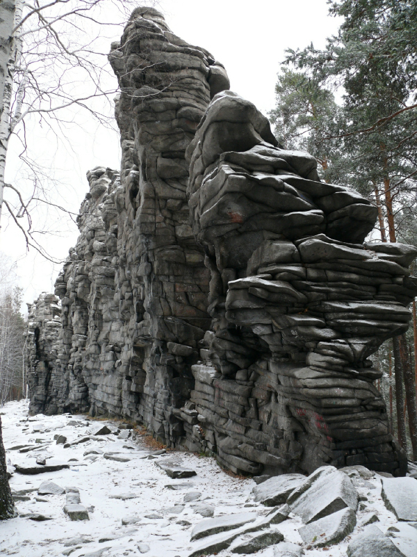 A rock formation in the vicinity of Ekaterinburg Copyright:  A.Len