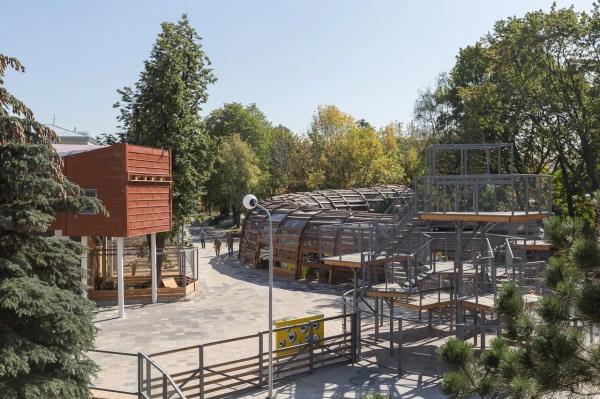 The children′s zone of the Moscow Zoo Copyright:  WOWHAUS