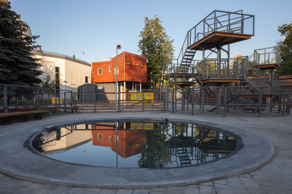 The children′s zone of the Moscow Zoo Copyright:  WOWHAUS