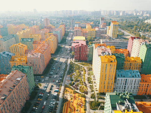 “Comfort Town” housing area Copyright: Photograph  Aleksey Ivanov, 2019 / Archimatika