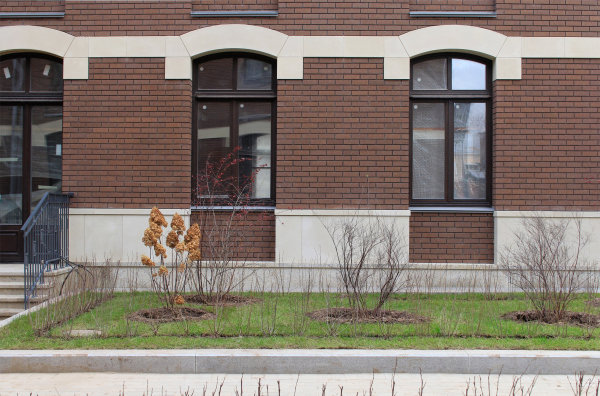 The residential complex “Metsenat” in Kadashi / architect: Ilia Utkin Copyright: Photograph: Julia Tarabarina, Archi.ru