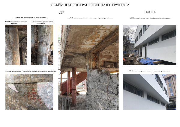 Project of restoring and readjusting the architectural heritage site “Narkomfin Laundry” Copyright:  Ginzburg Architects