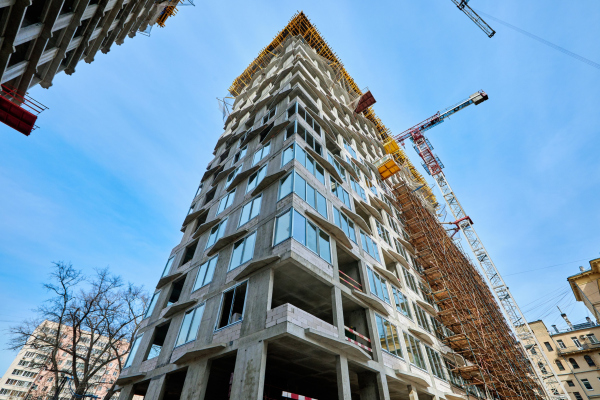 High-end residential complex Vitality: construction, 2020 Copyright: Photograph: Larus Capital