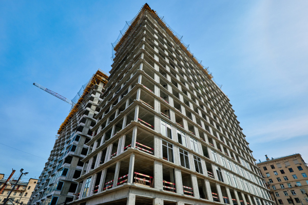 High-end residential complex Vitality: construction, 2020 Copyright: Photograph: Larus Capital