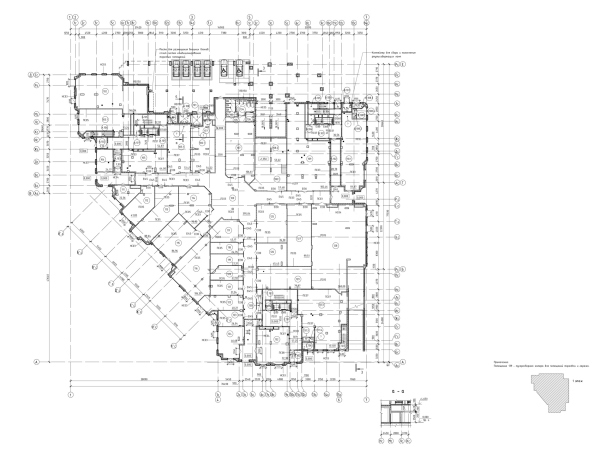 Plan of the 1st floor. Alter housing complex Copyright:  A-Architects