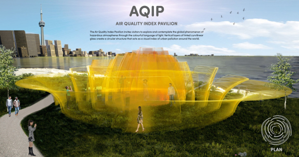 AQIP  Air Quality Index Pavilion (  )  Mina Onay and Richard Schutte /  VELUX