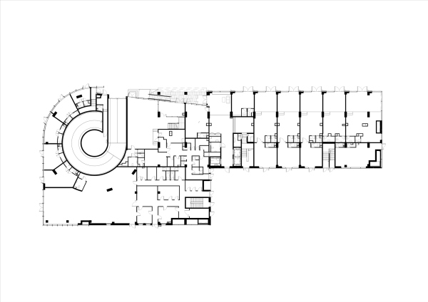 STORY apartment complex. Plan of the 1st floor Copyright: © TPO Reserve