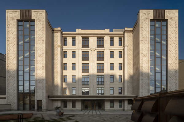 High-end housing project “Residence in Vsevolozhsky” Copyright: Photograph  Dmitry Yagovkin / provided by Mezonproekt