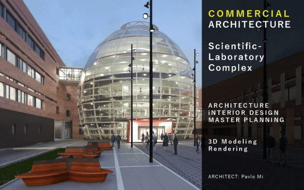 Commercial Architecture & Interior Design  Scientific Complex with Exhibition Centre    Archicad    Basecamp    Graphisoft