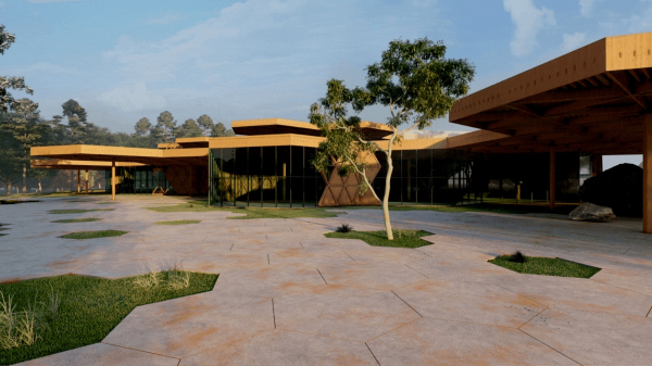 Recreation Complex  Hotel, Restaurant 2D/3D Design    Archicad    Basecamp    Graphisoft