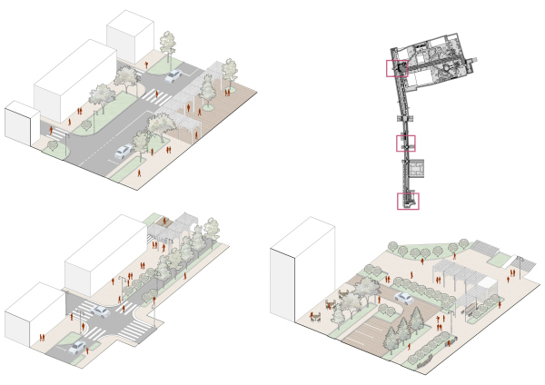 Территория городского сада в Буйнакске. Конкурсный проект SKTS+AA+HEADS Group