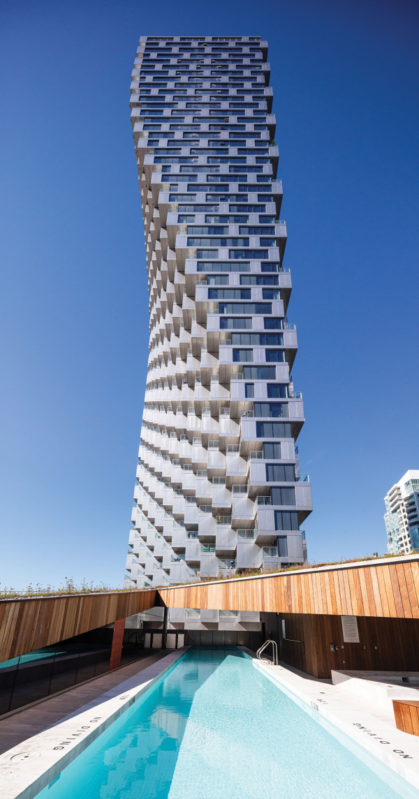Жилой небоскреб Vancouver House Bjarke Ingels Group. Фотография © Ema Peters