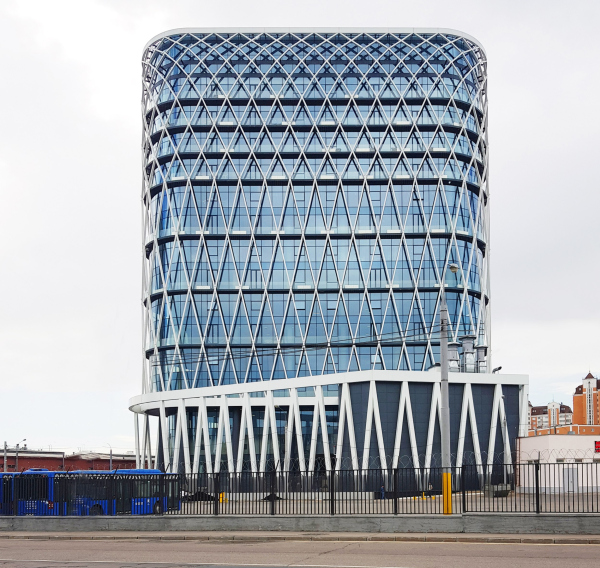 Zemelny Business Center, view from the north Copyright: Photograph: Archi.ru