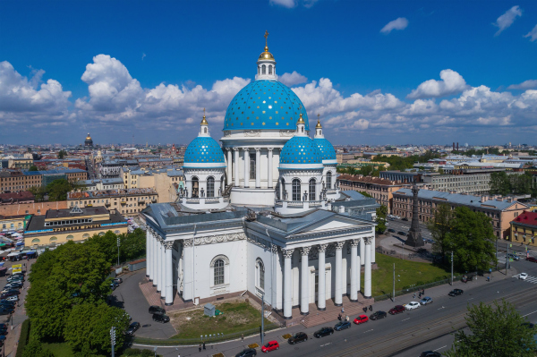 Троице-Измайловский собор в Санкт-Петербурге Фотография © A.Savin WikiCommons 