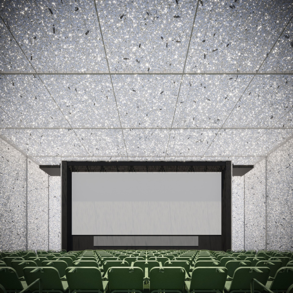 Проект летнего кинотеатра музея «Гараж» 2022 Lipman Architects