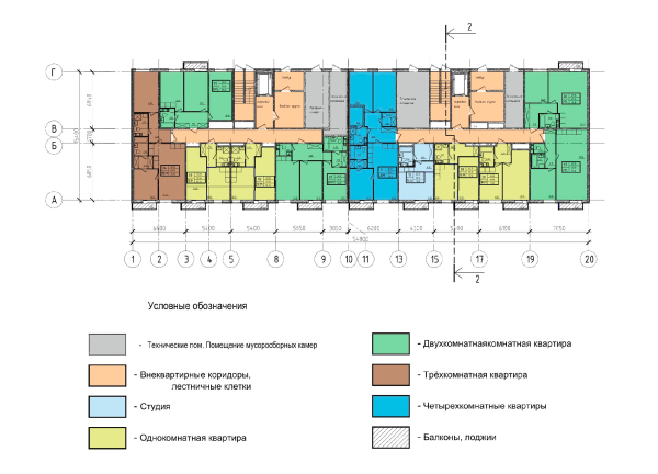 iLona housing complex. Plan at 0,000 elevation Copyright:  Anatoly Stolyarchuk Architectural Studio