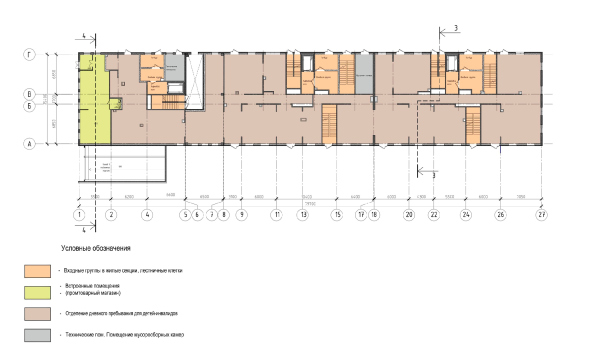 iLona housing complex. Plan at 0,000 elevation Copyright:  Anatoly Stolyarchuk Architectural Studio