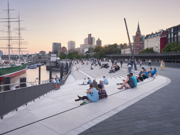 URBAN CONTEXT  Niederhafen River Promenade by Zaha Hadid Architects   Piet Niemann 