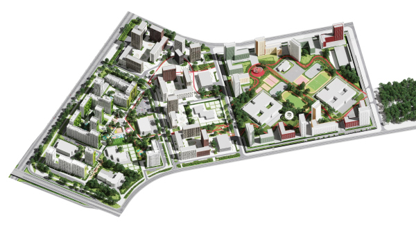 “Salavat Kupere” housing complex Copyright:  FUTURA-ARCHITECTS