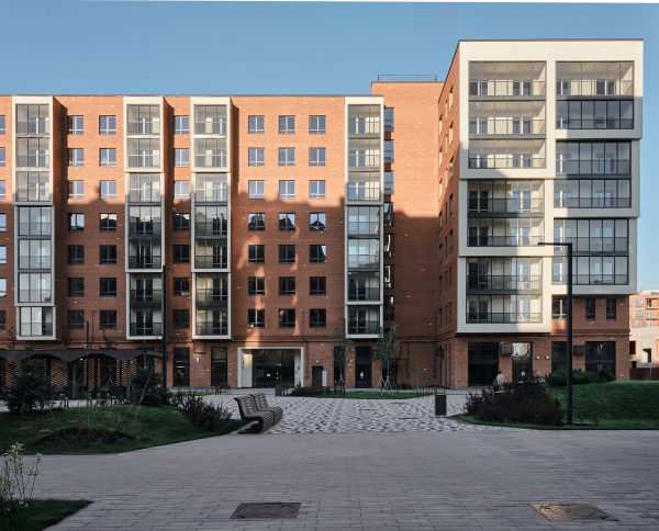 New Peter residential area Copyright: Photograph  Dmitry Tsyrenshchikov / provided FUTURA-ARCHITECTS