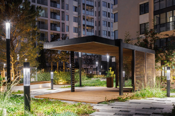 Alexandrovsky Garden housing complex Copyright: Photograph: 01.2023, provided by Forum Group