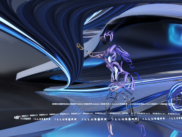 Swirlscape / Decentraland ILLUSORR          Presence of the Future 2023