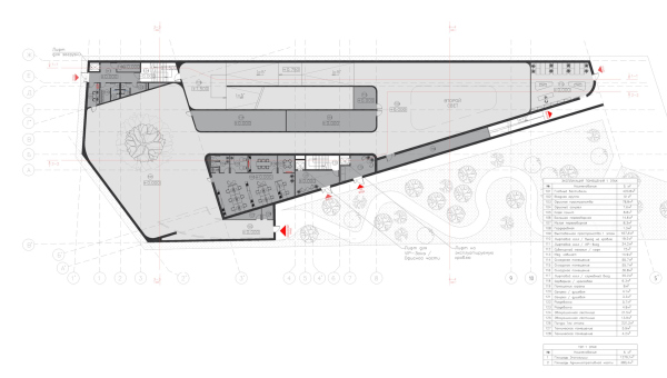 EXPO pavilion in Osaka. The Russian soul. The floor plan at +0.000 elevation Copyright:  ASADOV Architects