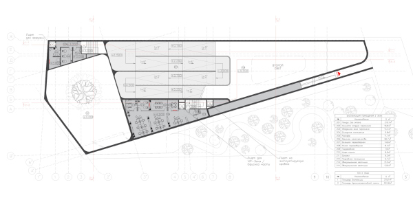 EXPO pavilion in Osaka. The Russian soul. The floor plan at +4.500 elevation Copyright:  ASADOV Architects