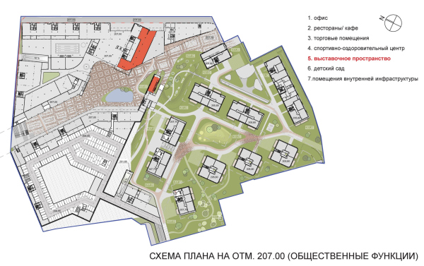 The Depo housing complex in Minsk, architectural concept, 2020 Copyright:  Sergey Skuratov ARCHITECTS