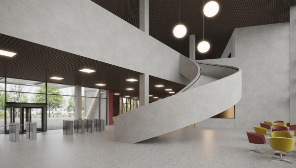 OMK Corporate University in Vyksa, the interior Copyright:  Frontarchitecture