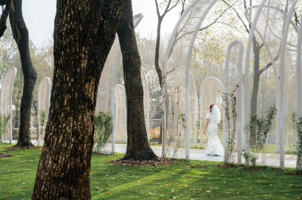   Emerald Screen Pergola     CreatAR lmages /  Wutopia Lab