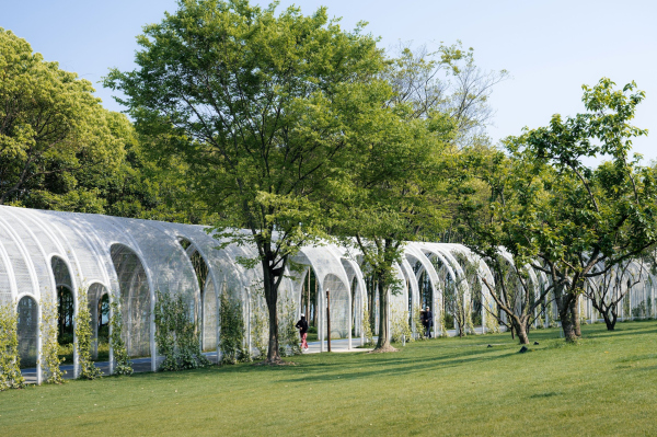   Emerald Screen Pergola     CreatAR lmages /  Wutopia Lab