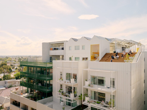 Housing: Nightingale Village, , .
 Architecture architecture, Austin Maynard Architects, Breathe, Clare Cousins Architects, Hayball, Kennedy Nolan Photo by  Tom Ross /  WAF