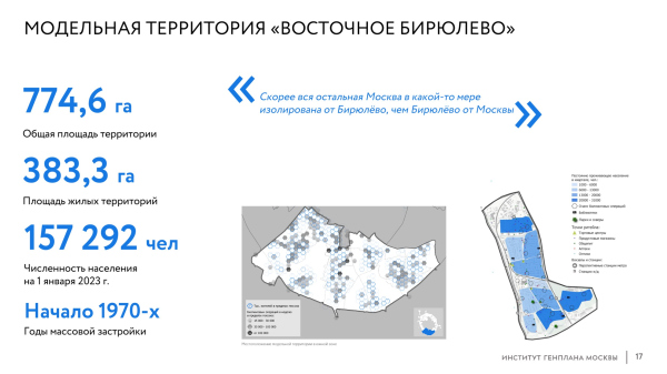 The eastern Biryulevo. The “City within a City” project. 2nd place Copyright: “Center” Agency, 